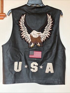 Vintage Interstate Leather Vest